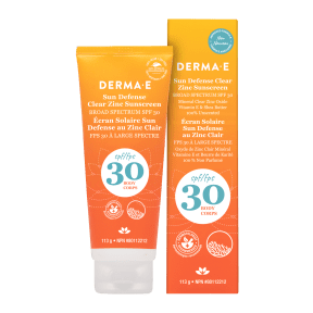 Derma E - SPF30 Clear Zinc Body Sunscreen (113g)