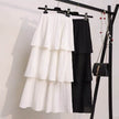 Women's Spring And Summer Chiffon layered Midi maxi Skirt