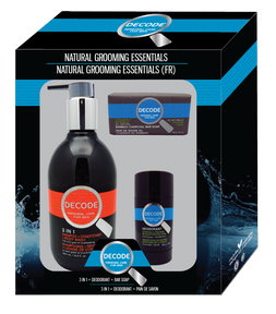 Decode - Shampoo, Deodorant & Soap Set (3pc)