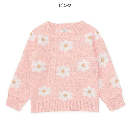 西松屋 ELFINDOLL 花総柄セーター 正規品