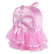Girls Pink Ballet Dance Backpack – Satin Tutu Ruffle Kids Dance Bag