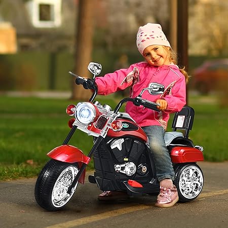 TRICYCLE ÉLECTRIQUE DE STYLE CHOPPER 1 à 4 ans