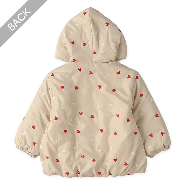 西松屋 ELFINDOLL 中綿ハート刺繍ジャケット 正規品