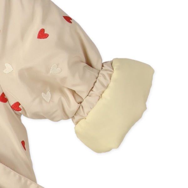 西松屋 ELFINDOLL 中綿ハート刺繍ジャケット 正規品