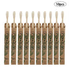 10pcs  Bamboo toothbrushes