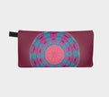 Zippered Cotton Canvas Pencil case | Kaleidoscope