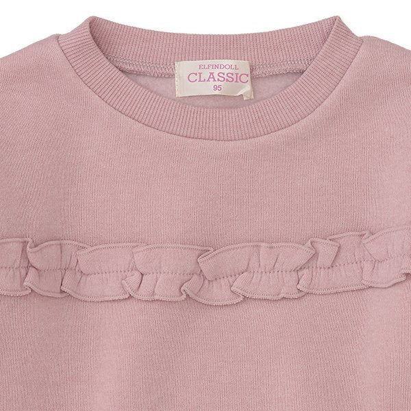 西松屋 ELFINDOLL CLASSIC 裏起毛胸袖フリルトレーナー 正規品