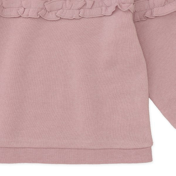 西松屋 ELFINDOLL CLASSIC 裏起毛胸袖フリルトレーナー 正規品