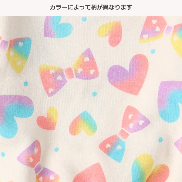 西松屋 ELFINDOLL 裏起毛カラフル総柄トレーナー 正規品