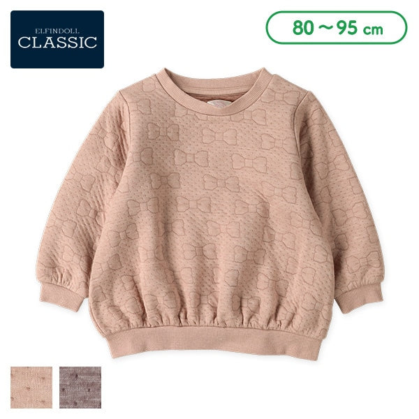 西松屋 ELFINDOLL CLASSIC ニットキルトリボントレーナー 正規品