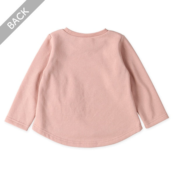 西松屋 ELFINDOLL 裏起毛ポシェット風トレーナー 正規品