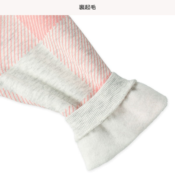 西松屋 ELFINDOLL 裏起毛チェックモックネックトレーナー 正規品