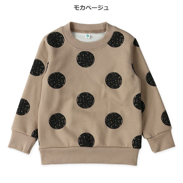 西松屋 ELFINDOLL 裏起毛ドットトレーナー 正規品