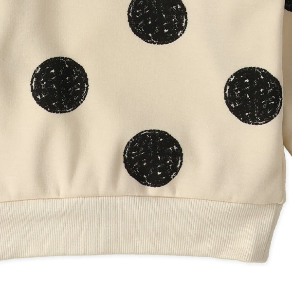 西松屋 ELFINDOLL 裏起毛ドットトレーナー 正規品