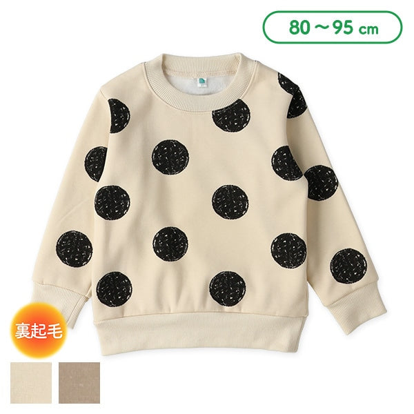 西松屋 ELFINDOLL 裏起毛ドットトレーナー 正規品