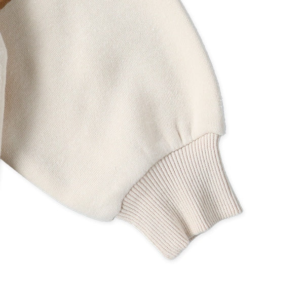 西松屋 ELFINDOLL 裏起毛くま総柄トレーナー 正規品