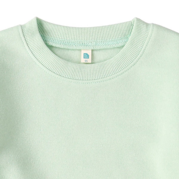 西松屋 ELFINDOLL 裏起毛裾総柄フリルトレーナー 正規品