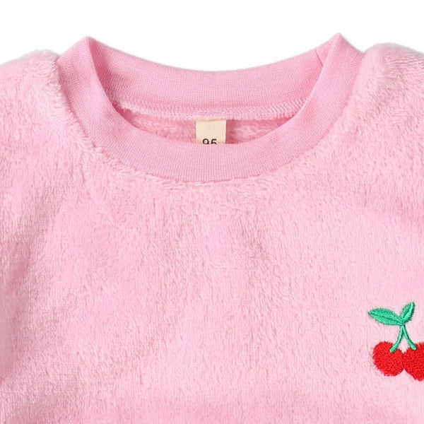 西松屋 ELFINDOLL マイクロフリース刺繍トレーナー 正規品