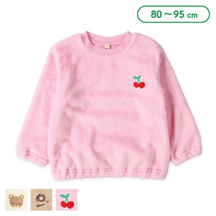 西松屋 ELFINDOLL マイクロフリース刺繍トレーナー 正規品