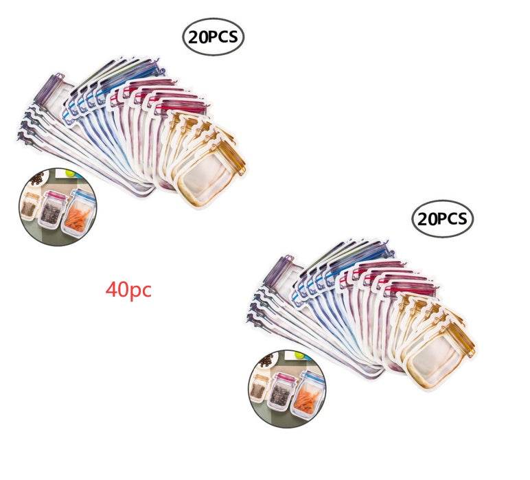 Reusable Snack Bag Biscuit seal Bag