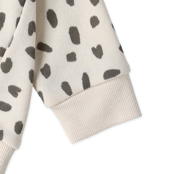 西松屋 ELFINDOLL 裏起毛アニマル柄耳付きパーカー 正規品