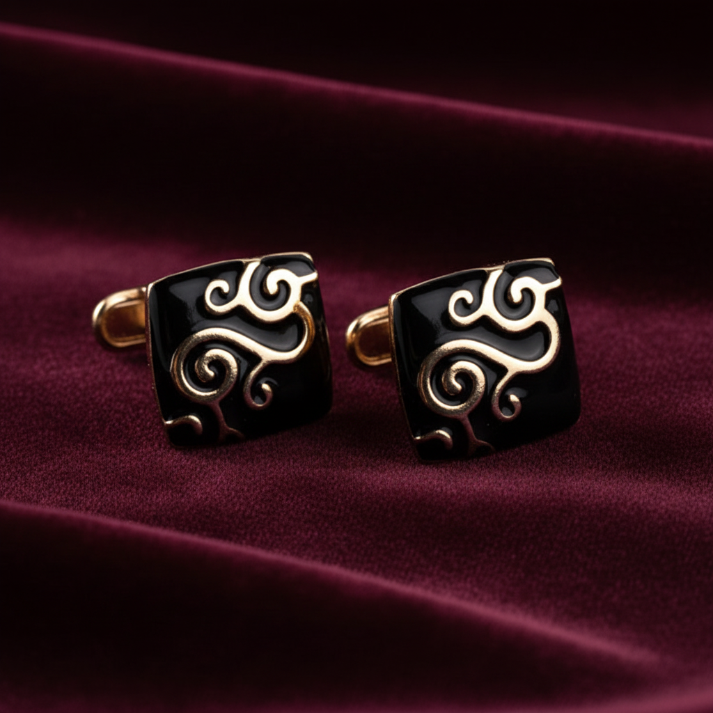 Men's French Shirt Cufflinks – 8 Styles Metal & Velvet Business Cufflinks | Canada & USA