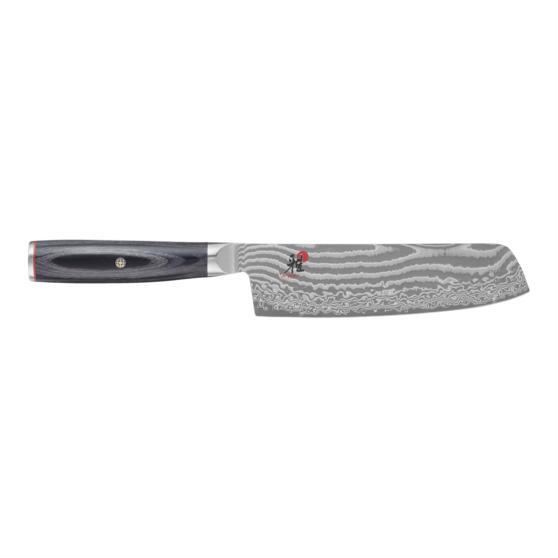Miyabi Kaizen II 5000FCD Nakiri Knife 6.5″ – FC61 Core, Damascus Steel