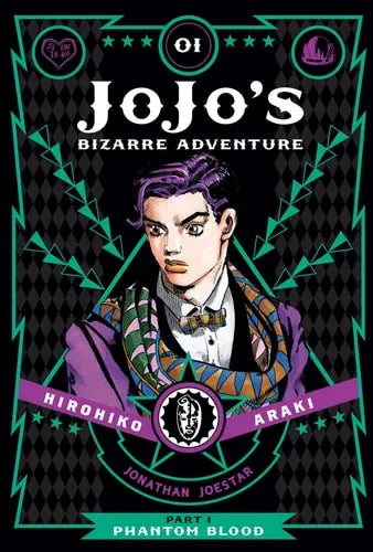 JoJo's Bizarre Adventure: Part 1--Phantom Blood, Complete Manga Set (Vols. 1-3)