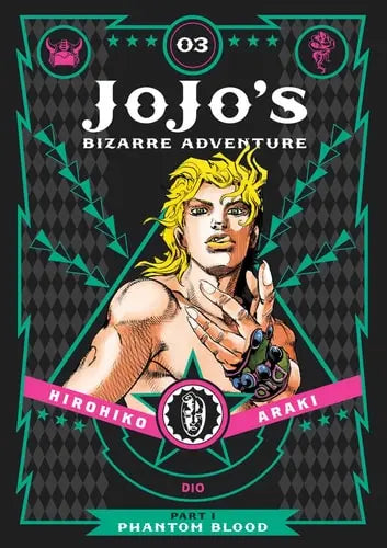 JoJo's Bizarre Adventure: Part 1--Phantom Blood, Complete Manga Set (Vols. 1-3)
