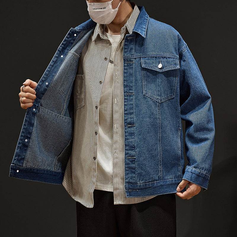 Denim Jacket Clothes Coat For Men Jeans