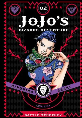 JoJo's Bizarre Adventure: Part 2--Battle Tendency, Complete Manga Set (Vols. 1-4)