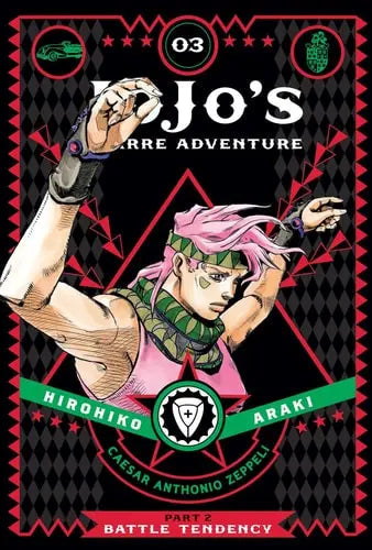 JoJo's Bizarre Adventure: Part 2--Battle Tendency, Complete Manga Set (Vols. 1-4)