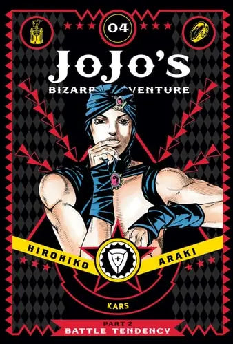 JoJo's Bizarre Adventure: Part 2--Battle Tendency, Complete Manga Set (Vols. 1-4)