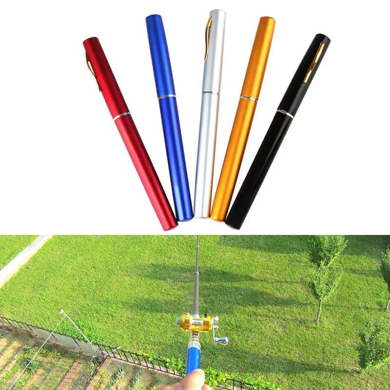 Mini fishing rod, portable pen fishing - 1 meters