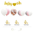 Pink Butterfly Baby Shower Balloon Decoration Set – 10-Inch Latex Balloons