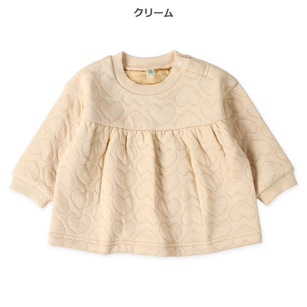 西松屋 ELFINDOLL キルトハート柄トレーナー 正規品