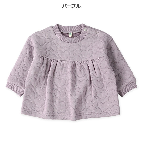 西松屋 ELFINDOLL キルトハート柄トレーナー 正規品