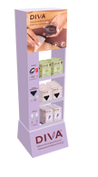 Diva International - Floorstand Display 20 units (1disp)
