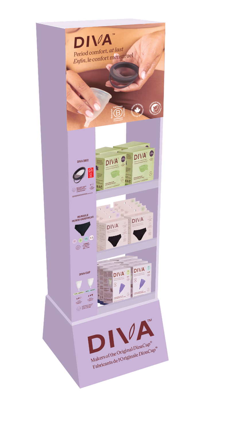 Diva International - Floorstand Display 20 units (1disp)