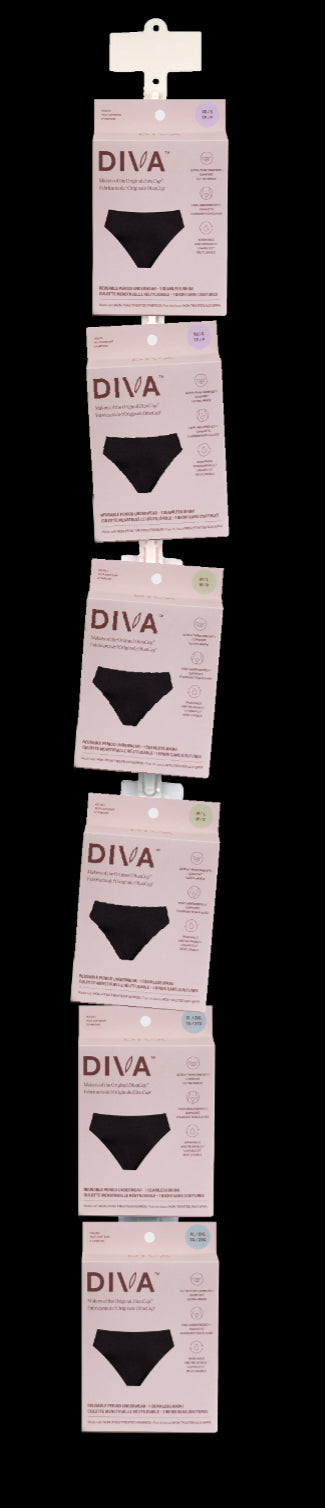 Diva International - Clip Strip Period Underwear (1) (1clstr)