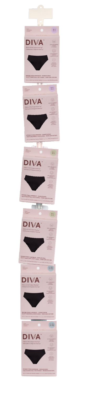 Diva International - Clip Strip Period Underwear (1) (1clstr)