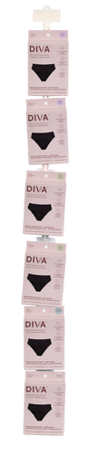 Diva International - Clip Strip Period Underwear (3) (1clstr)