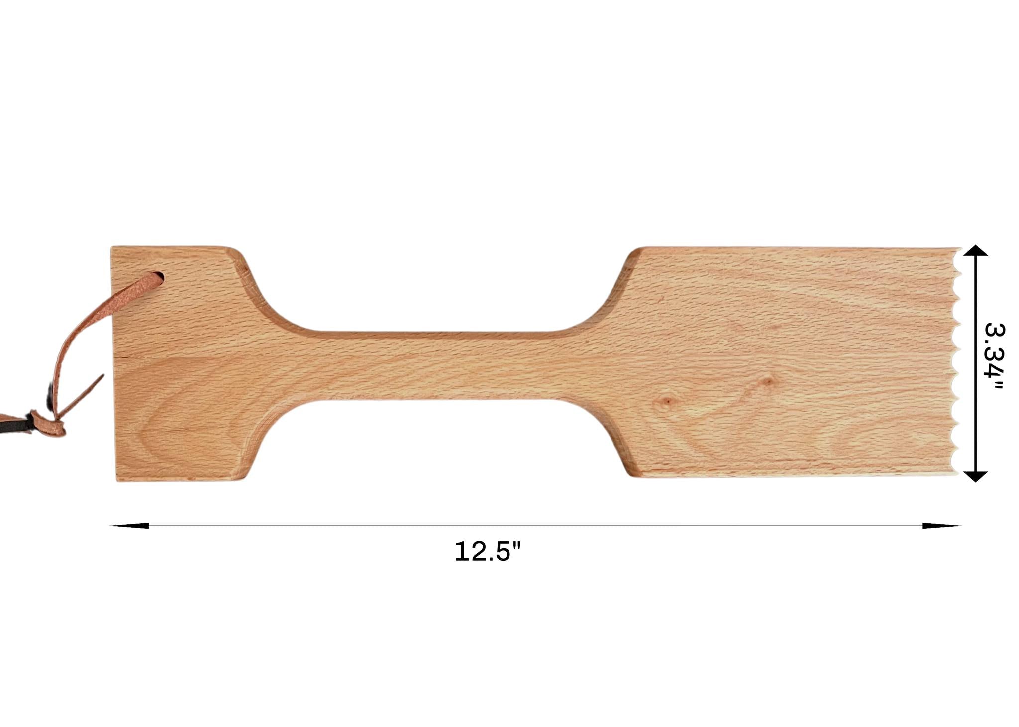 Wooden BBQ Scraper