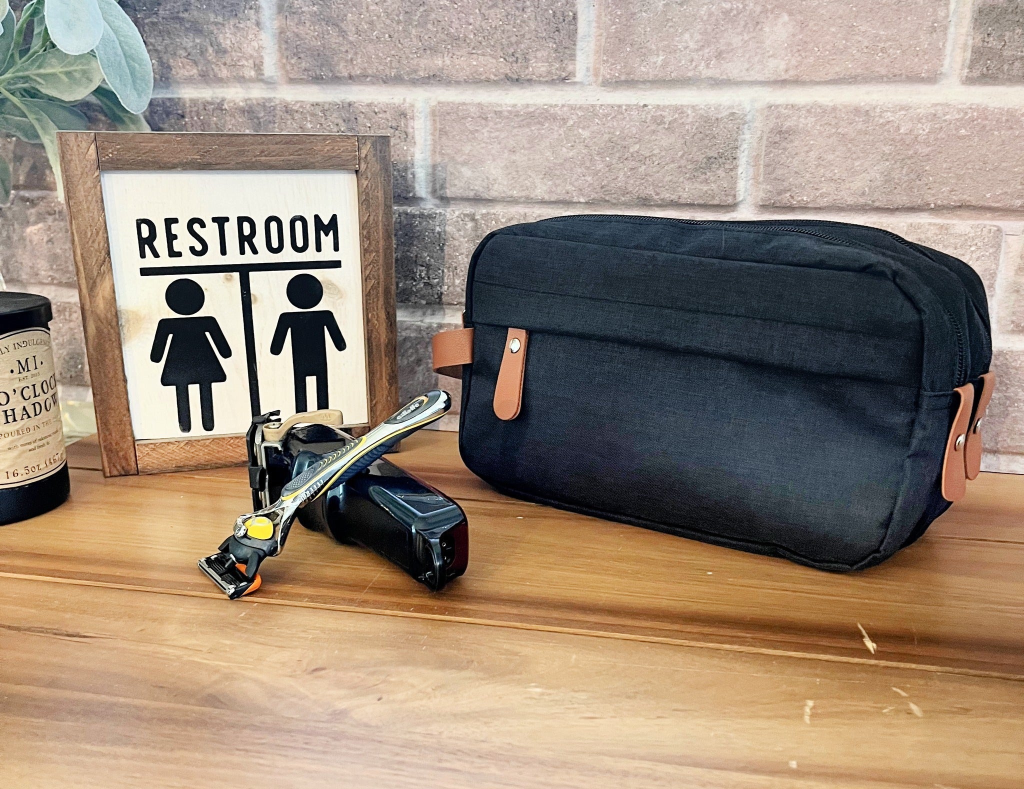 Shaving Bag  - 3 colour options
