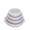 Silicone lunch containers