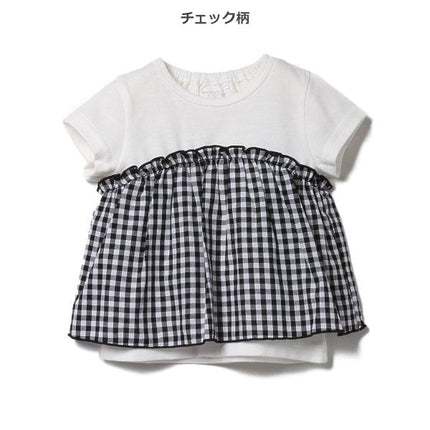 【西松屋正規品】ＥＣレイヤードフウＴシャツ７