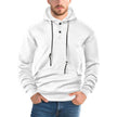 Mens Hooded Sweater – Polyester Pullover Hoodie with Long Sleeves