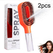 One-Click Spray Hair Brush – Anti-Frizz Detangling Mist Comb for All Hair Types