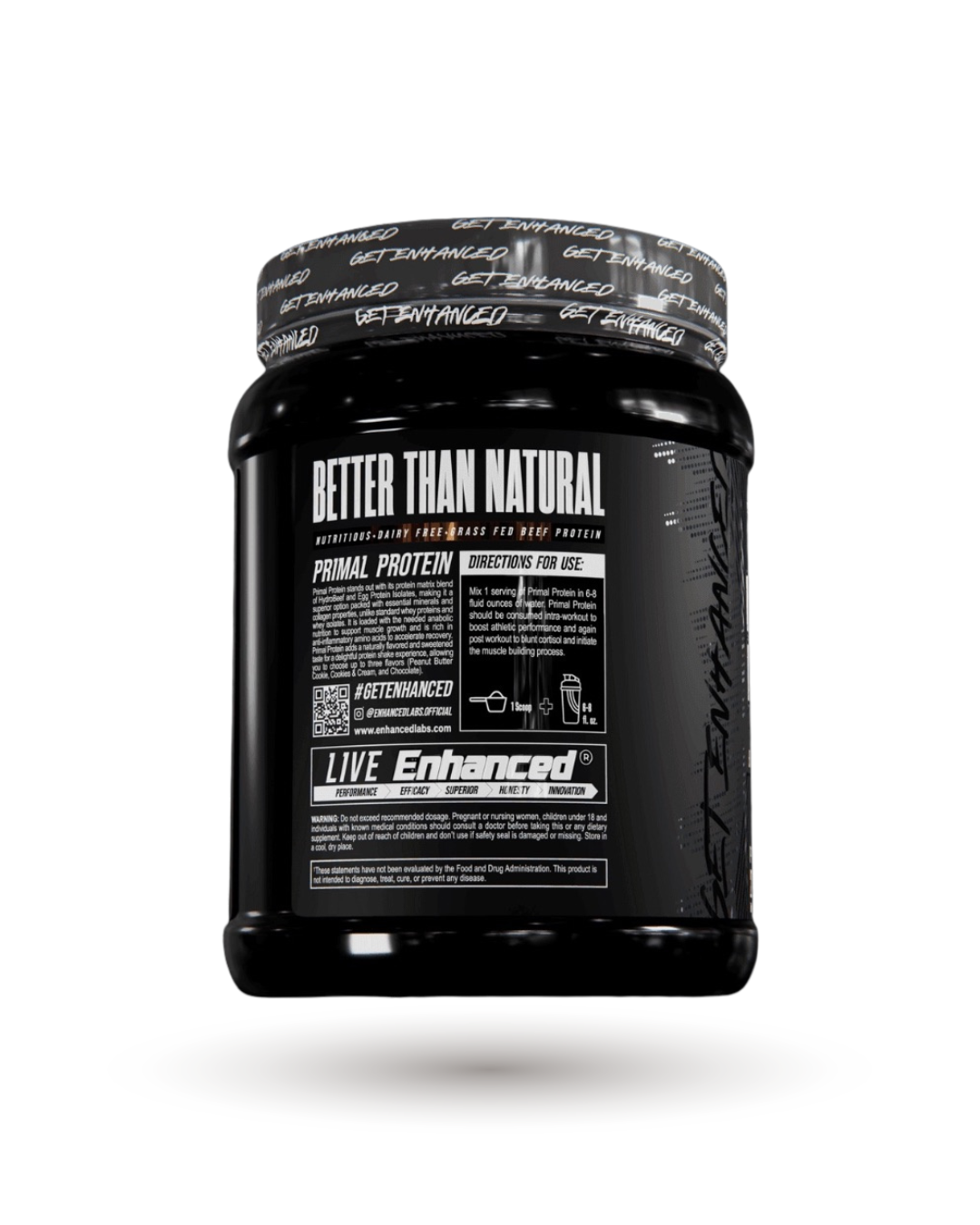 Enhanced Primal Beef & Egg Protein Powder