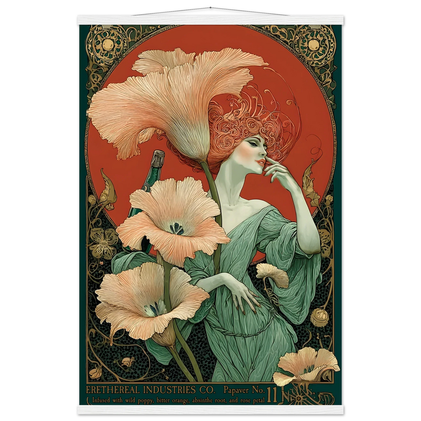 Papaver Vermouth - Poster & Framed Print